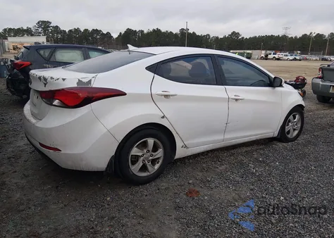 2015 Hyundai Elantra Se z USA, uszkodzony, nr VIN 5NPDH4AEXFH608406
